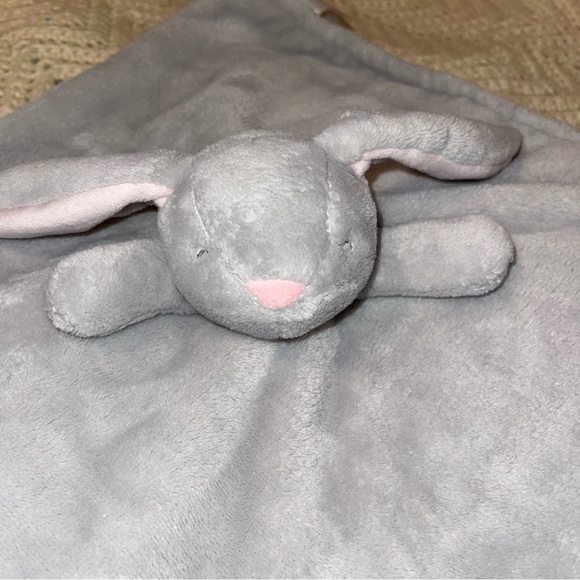 Bunny Rabbit Lovie Baby Security Blanket Baby Toys - Picture 3 of 3